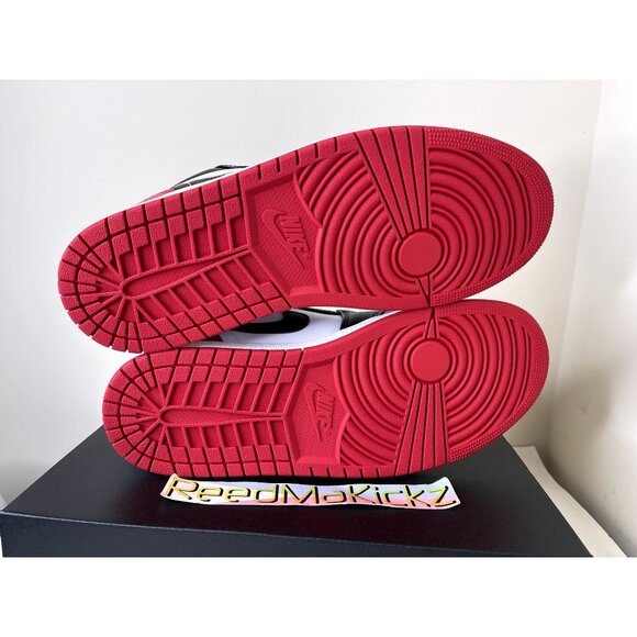 Jordan 1 Low Bred Toe 2.0 Mens Sizes 553558 161 - Picture 6 of 6